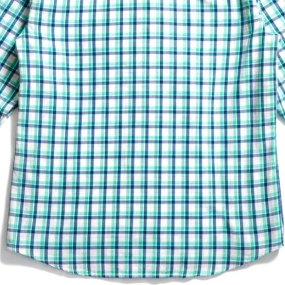 J. Crew Slim Flex Washed Plaid Button Shirt